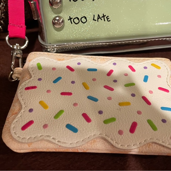 Betsey Johnson pop tart toaster purse and socks (price is firm) - Picture 3 of 11